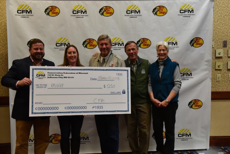 Missouri Heritage Hunting Federation was just one of many affiliates that received grant money at CFM's annual convention.