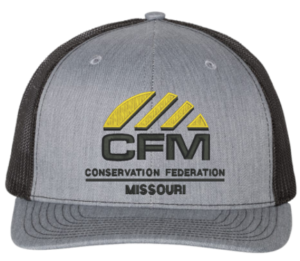 Grey Conservation Federation of Missouri truckers hat