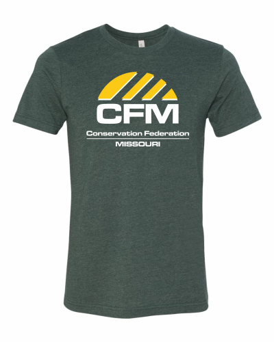 Conservation Federation of Missouri logo t shirt
