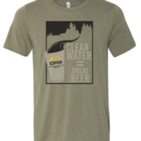 Green Clean Water = Great beer t shirt