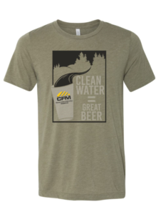 Green Clean Water = Great beer t shirt